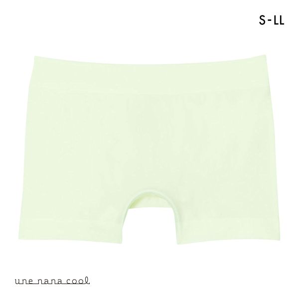 ウンナナクール une nana cool 編立成型ショーツ ボーイレングスショーツ 単品 B4N