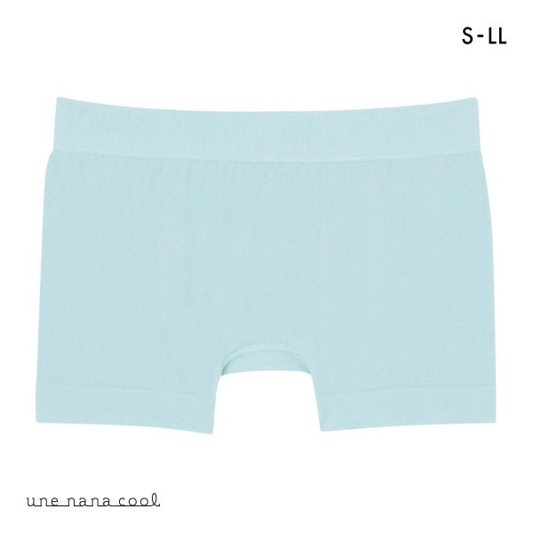 ウンナナクール une nana cool 編立成型ショーツ ボーイレングスショーツ 単品 B4N