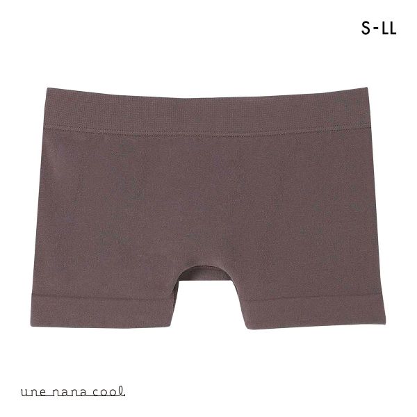 ウンナナクール une nana cool 編立成型ショーツ ボーイレングスショーツ 単品 B4N