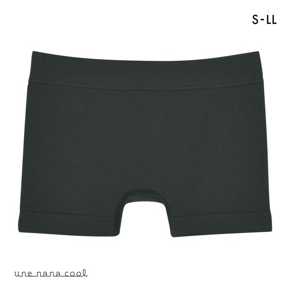 ウンナナクール une nana cool 編立成型ショーツ ボーイレングスショーツ 単品 B4N