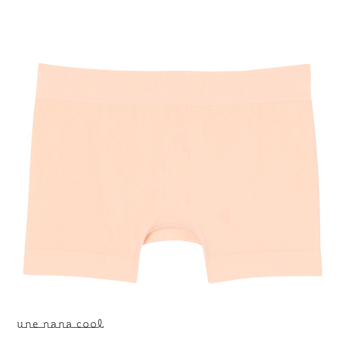 ウンナナクール une nana cool 編立成型ショーツ ボーイレングスショーツ 単品(SP-サーモンピンク-S-LL)