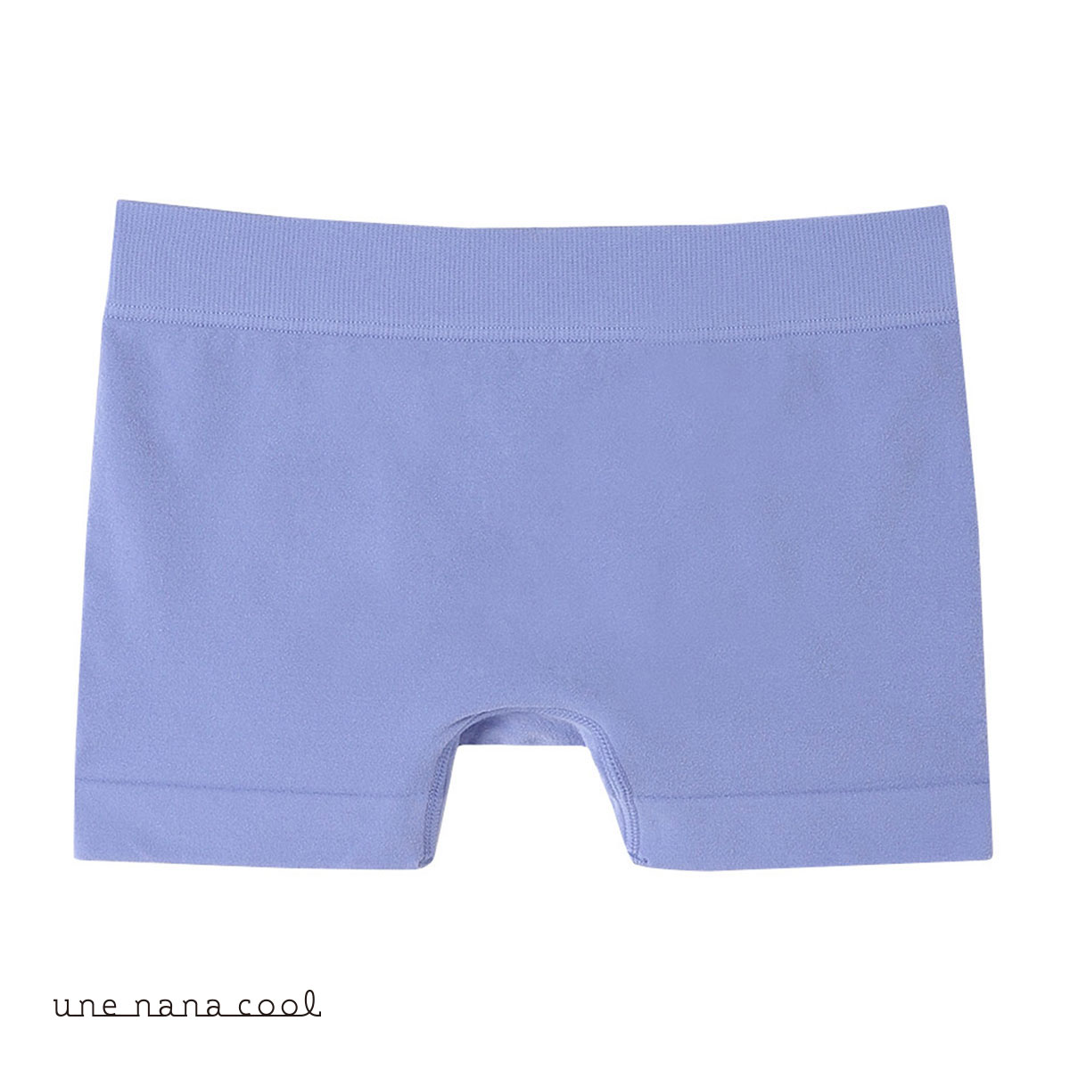 ウンナナクール une nana cool 編立成型ショーツ ボーイレングスショーツ 単品(BU-ブルー-S-LL)