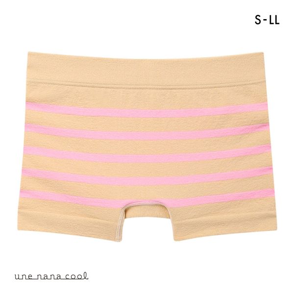 ウンナナクール une nana cool 編立成型ショーツ ボーイレングスショーツ 単品 B4N
