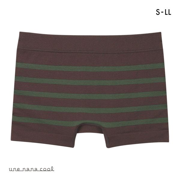 ウンナナクール une nana cool 編立成型ショーツ ボーイレングスショーツ 単品 B4N