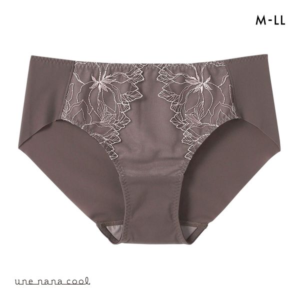 ウンナナクール 小さく見せるブラ ミニマイザーブラ レース ショーツ une nana cool 単品