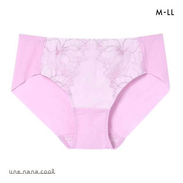 ウンナナクール 小さく見せるブラ ミニマイザーブラ レース ショーツ une nana cool 単品