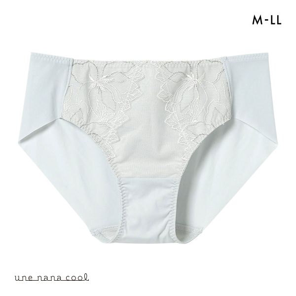 ウンナナクール 小さく見せるブラ ミニマイザーブラ レース ショーツ une nana cool 単品