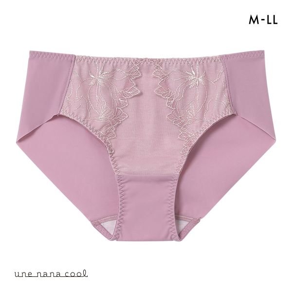 ウンナナクール 小さく見せるブラ ミニマイザーブラ レース ショーツ une nana cool 単品