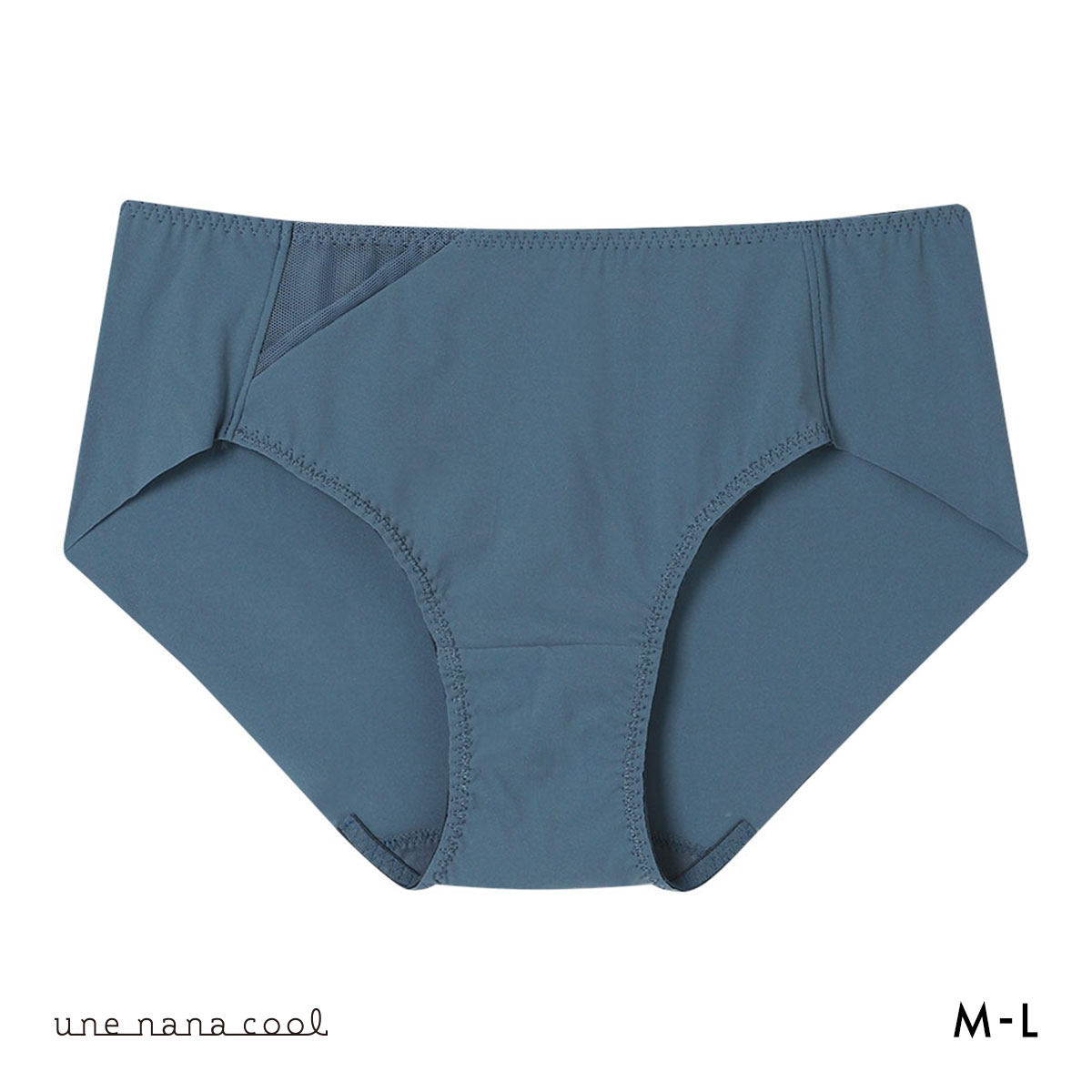 ウンナナクール une nana cool 脇スッキリ さあ、わたし シンプル ショーツ 単品(BG-ブルーグリーン-M)