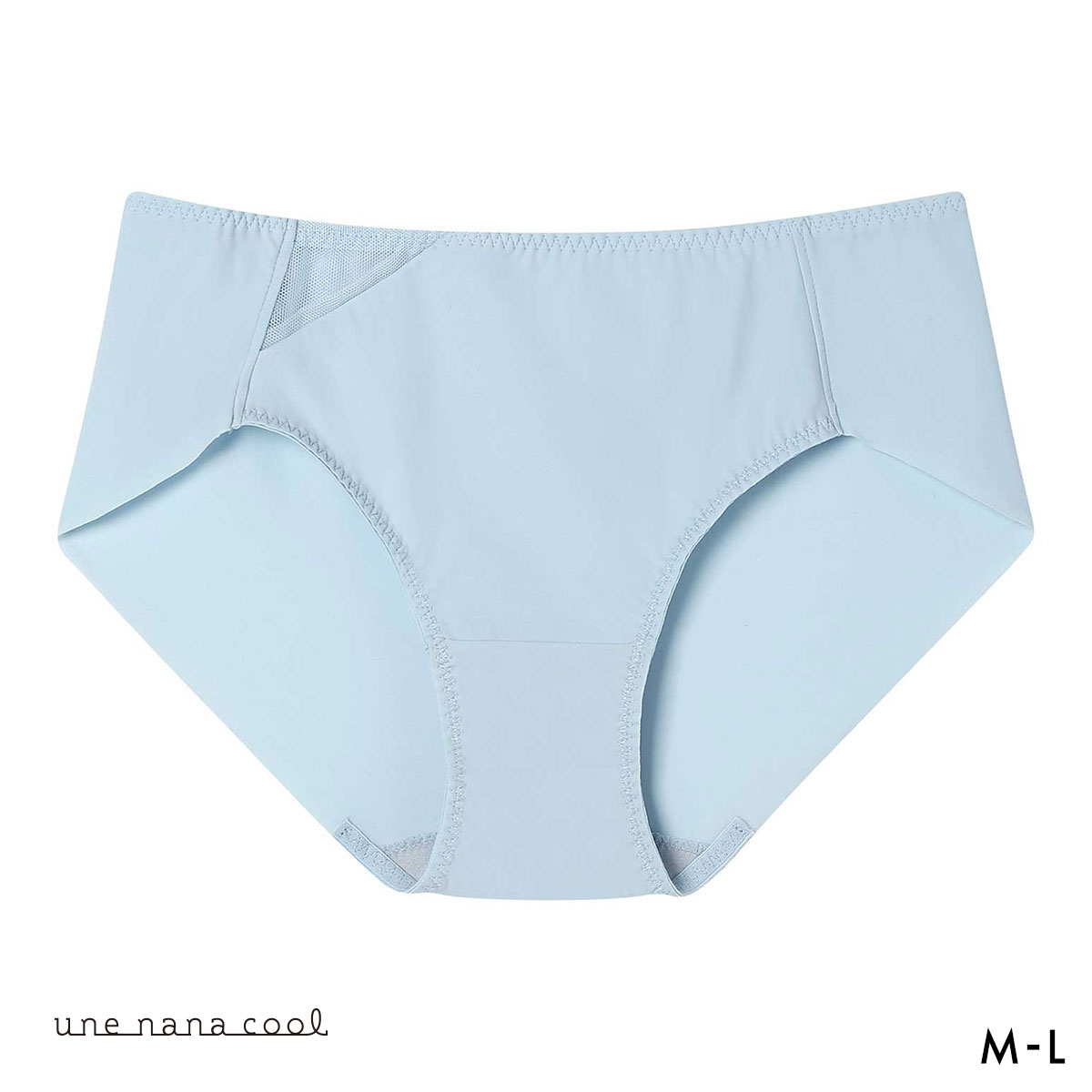 ウンナナクール une nana cool 脇スッキリ さあ、わたし シンプル ショーツ 単品(SX-サックス-M)