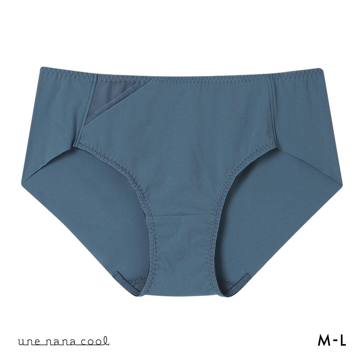 ウンナナクール une nana cool 脇スッキリ さあ、わたし シンプル ショーツ 単品(BG-ブルーグリーン-M)