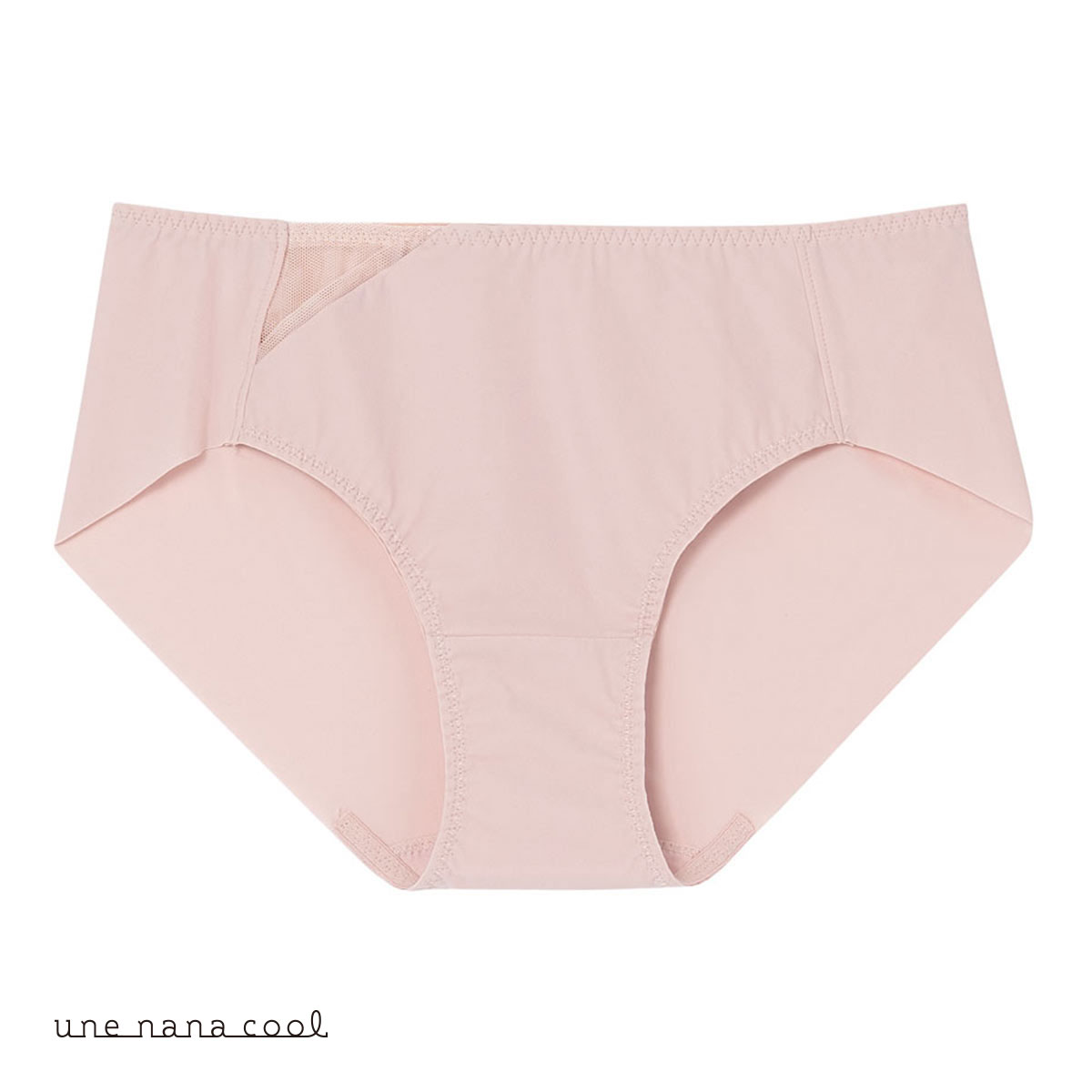 ウンナナクール une nana cool 脇スッキリ さあ、わたし シンプル ショーツ 単品(SP-サーモンピンク-M)