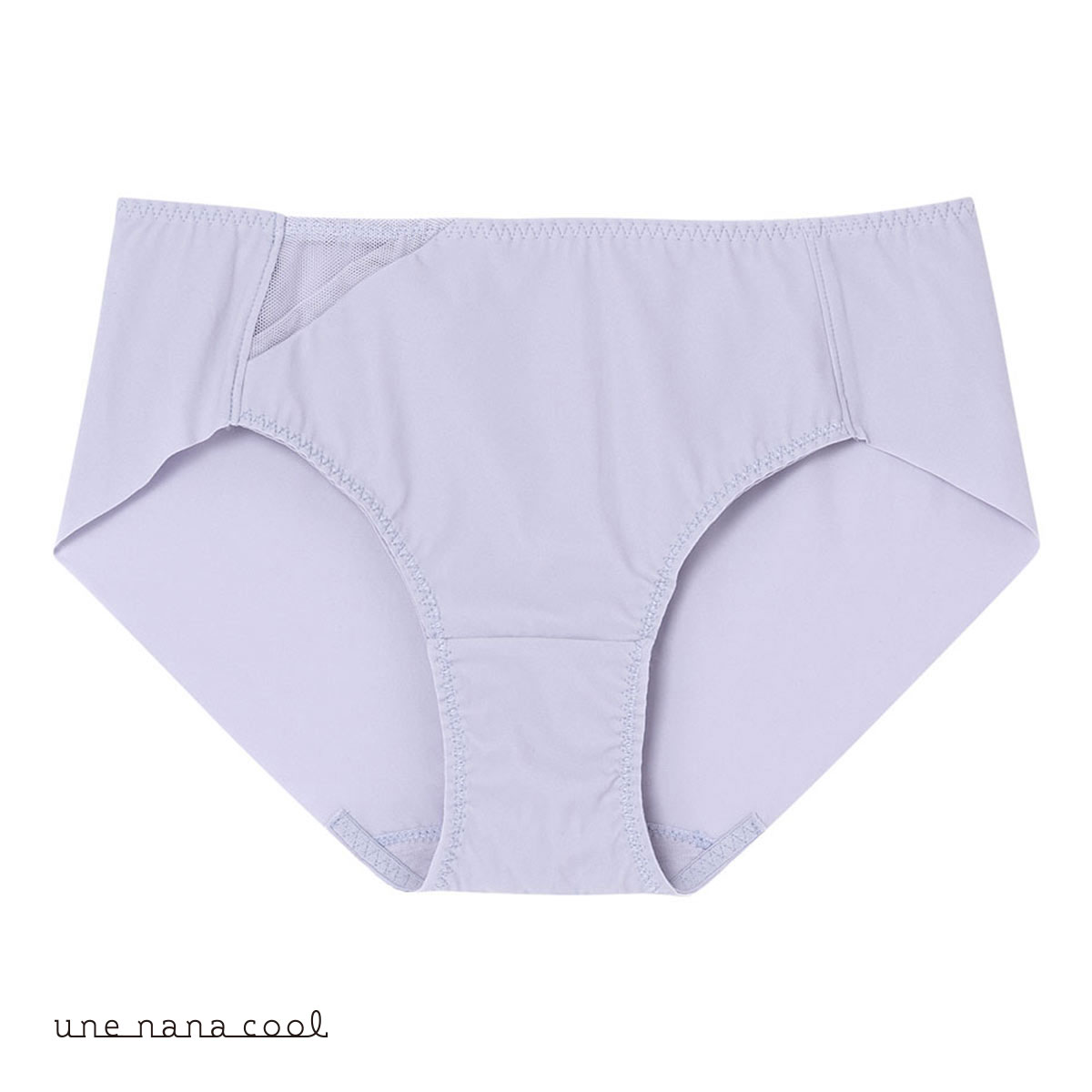 ウンナナクール une nana cool 脇スッキリ さあ、わたし シンプル ショーツ 単品(PU-パープル-M)