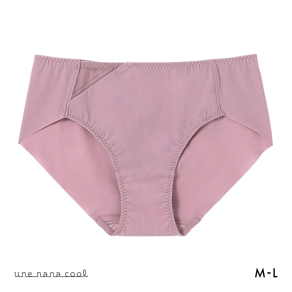 ウンナナクール une nana cool 脇スッキリ さあ、わたし シンプル ショーツ 単品(RP-ロマンピンク-M)