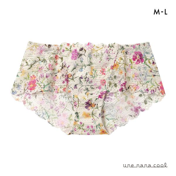 ウンナナクール une nana cool 特別な日以外の364日つけたくなるブラ 364ブラ 総レース MADE WITH LIBERTY FABRIC ショーツ 単品