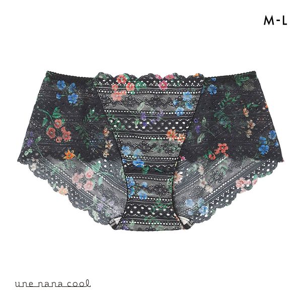 ウンナナクール une nana cool 特別な日以外の364日つけたくなるブラ 364ブラ 総レース MADE WITH LIBERTY FABRIC ショーツ 単品