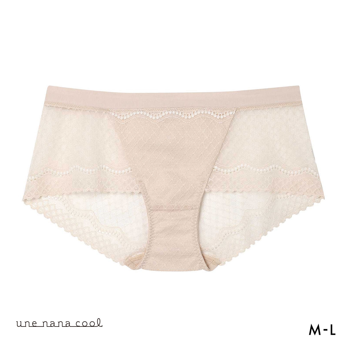 ウンナナクール リニューアル 特別な日以外の364日つけたくなるブラ 364ブラ 総レース ショーツ 単品 une nana cool