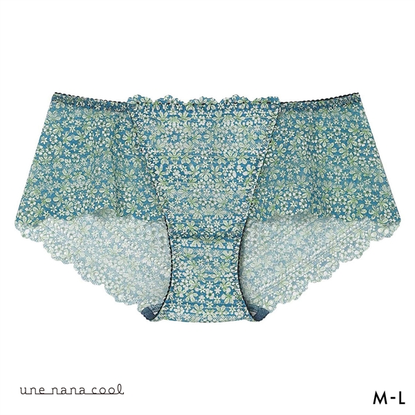 ウンナナクール リニューアル 特別な日以外の364日つけたくなるブラ 364ブラ 総レース MADE WITH LIBERTY FABRIC ショーツ 単品 une nana cool