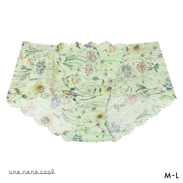 ウンナナクール リニューアル 特別な日以外の364日つけたくなるブラ 364ブラ 総レース MADE WITH LIBERTY FABRIC ショーツ 単品 une nana cool