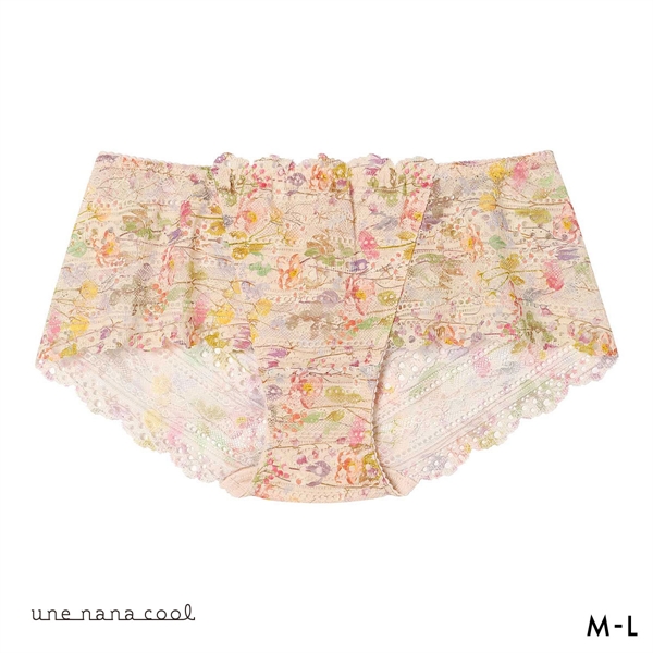 ウンナナクール リニューアル 特別な日以外の364日つけたくなるブラ 364ブラ 総レース MADE WITH LIBERTY FABRIC ショーツ 単品 une nana cool