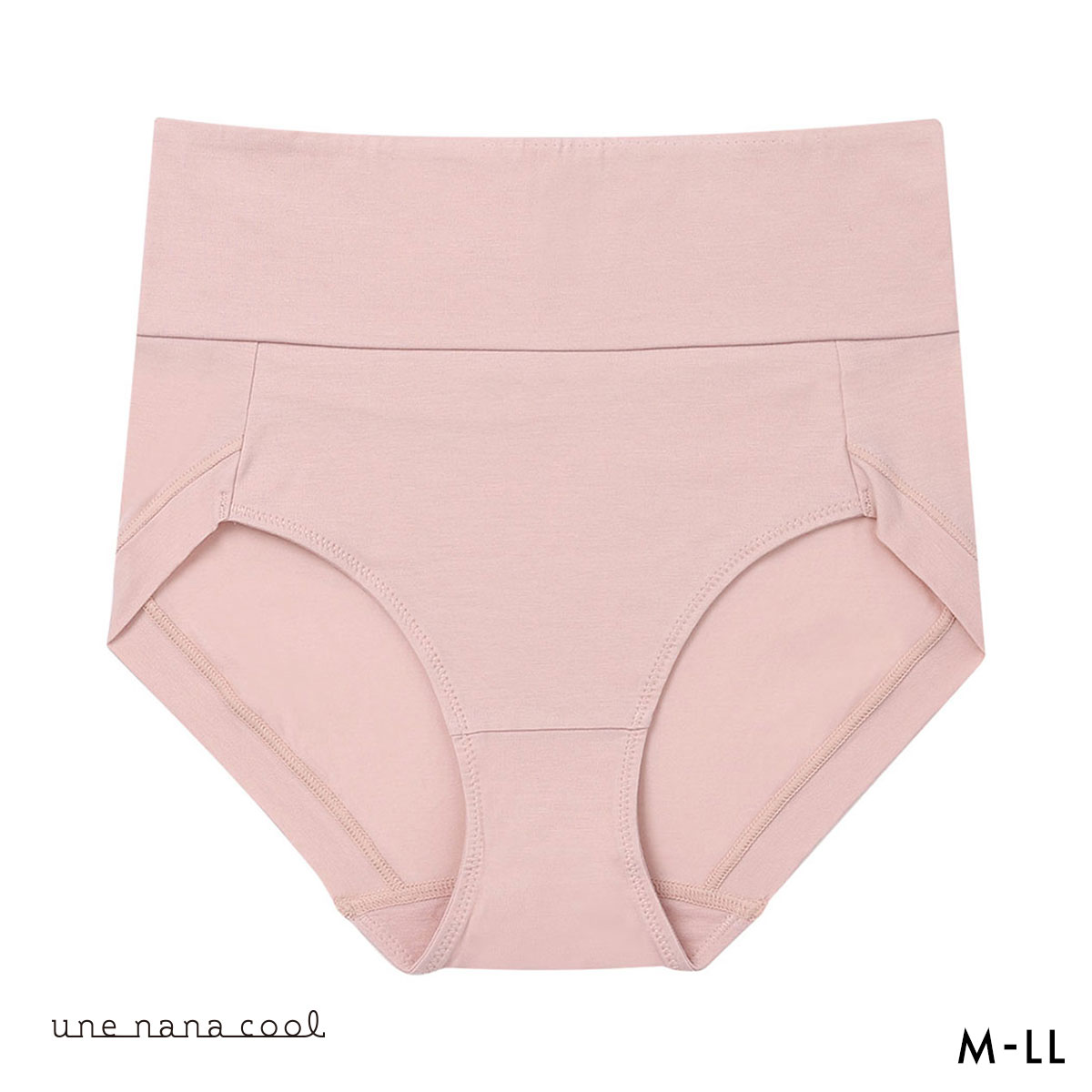 ウンナナクール 綿たっぷりショーツ コットン une nana cool(PI2-ピンク2-M)