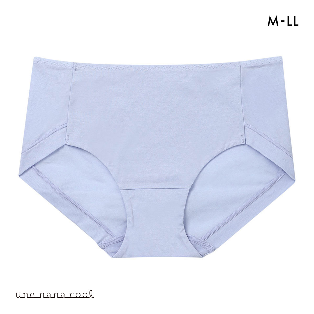 ウンナナクール une nana cool 綿たっぷりショーツ コットン 単品(BLV-ブルーラベンダー-M)