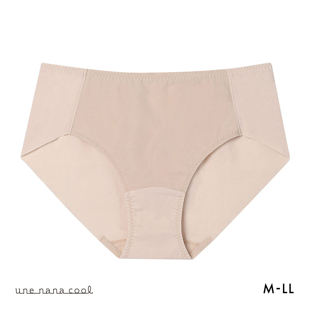 ウンナナクール リニューアル 綿混 ショーツ コットン シンプル 単品 une nana cool