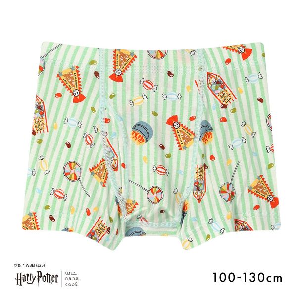 ウンナナクール Harry Potter × une nana cool 男児 キッズ ボクサーパンツ ハリー・ポッター
