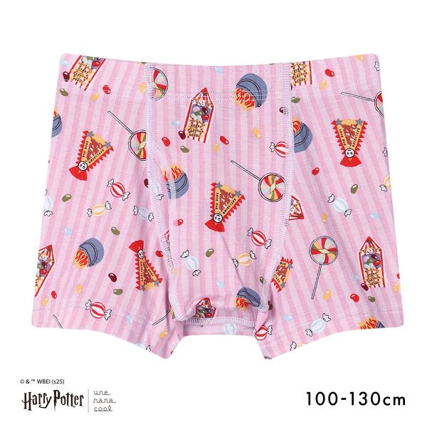 ウンナナクール Harry Potter × une nana cool 男児 キッズ ボクサーパンツ ハリー・ポッター