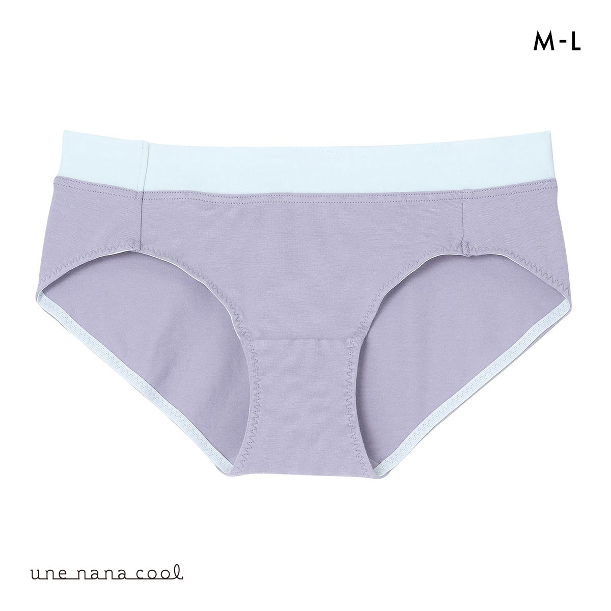 ウンナナクール une nana cool カラーブロッキング ショーツ 単品(PU-パープル-M)