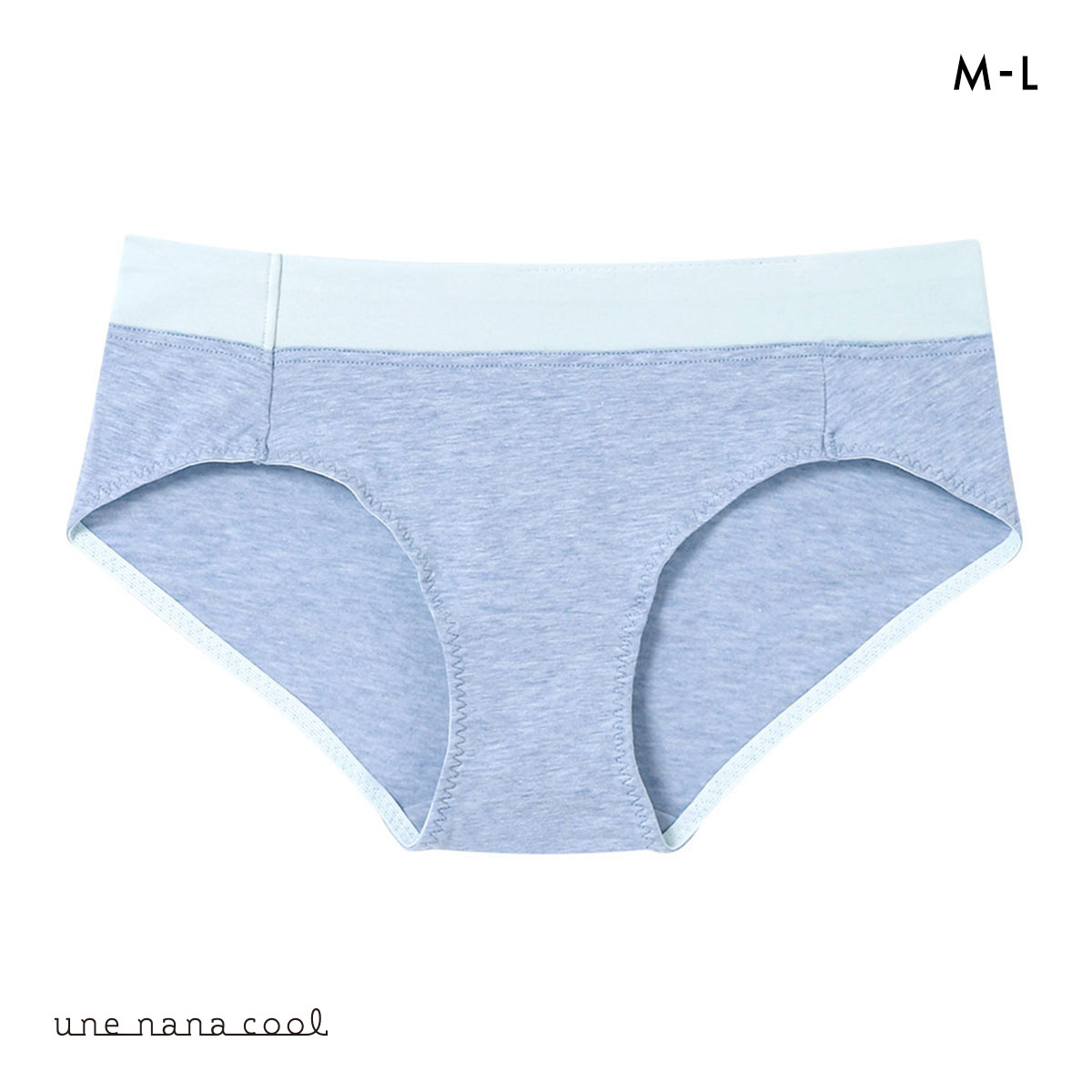 ウンナナクール une nana cool カラーブロッキング ショーツ 単品(SX-サックス-M)