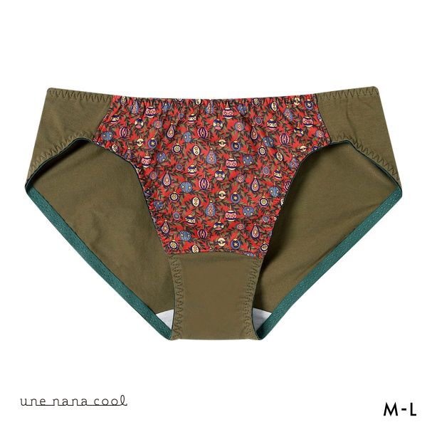 ウンナナクール une nana cool 綿混 MADE WITH LIBERTY. FABRIC ショーツ 単品