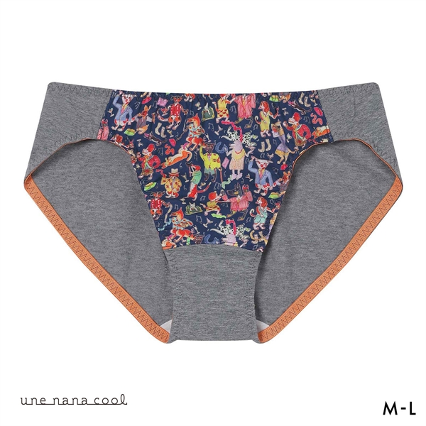 ウンナナクール MADE WITH LIBERTY FABRIC 綿混 ショーツ une nana cool