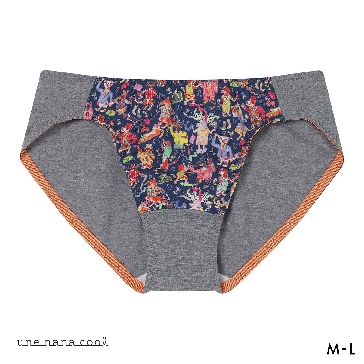 ウンナナクール MADE WITH LIBERTY FABRIC 綿混 ショーツ une nana cool