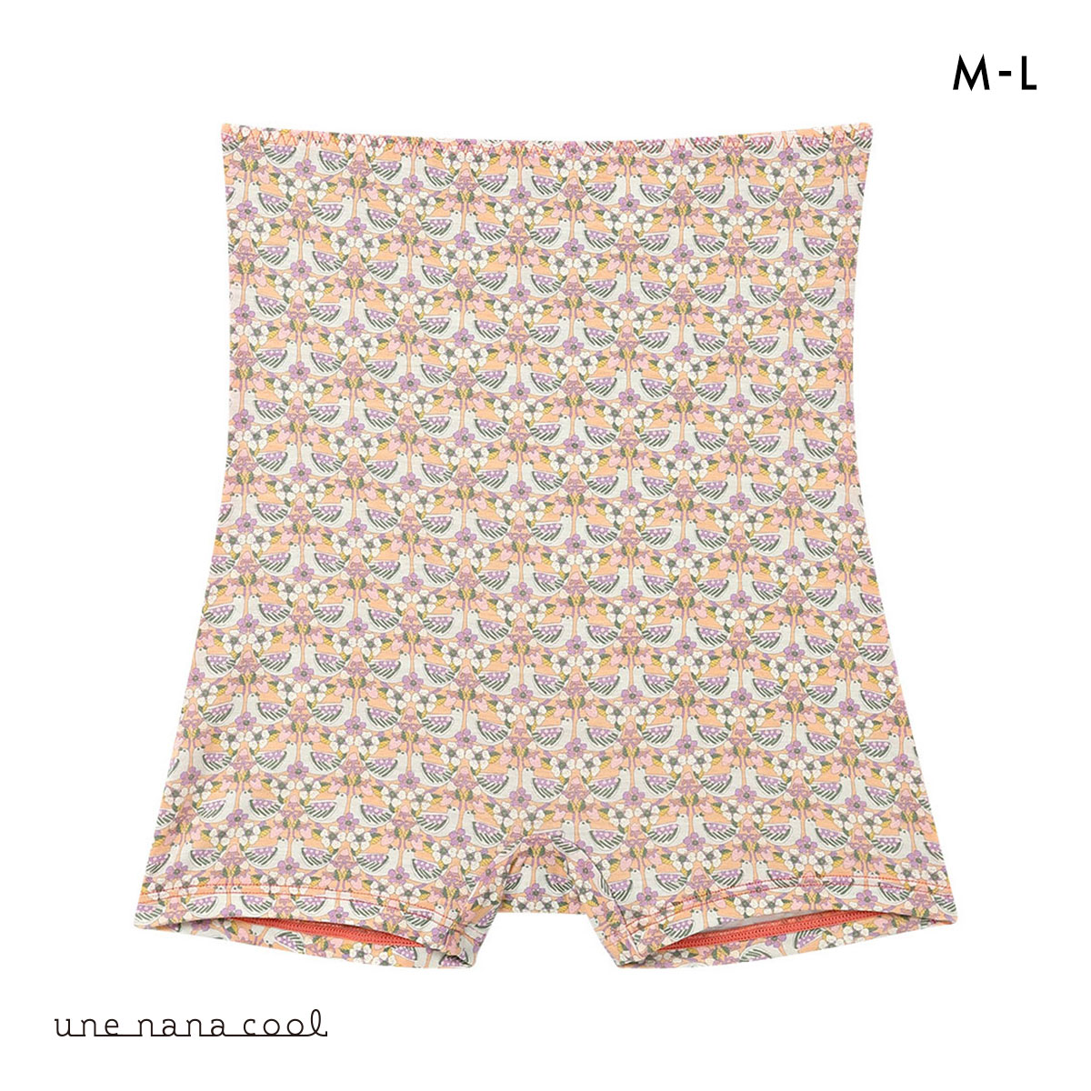 ウンナナクール une nana cool MADE WITH LIBERTY. FABRIC ハラマキ付きショーツ 単品(BE-ベージュ-M)