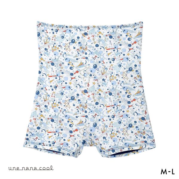 ウンナナクール une nana cool MADE WITH LIBERTY. FABRIC ハラマキ付きショーツ 単品