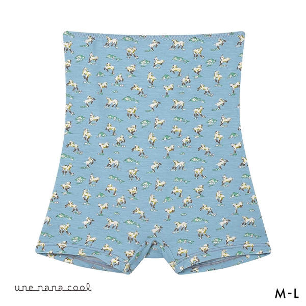 ウンナナクール une nana cool MADE WITH LIBERTY. FABRIC ハラマキ付きショーツ 単品