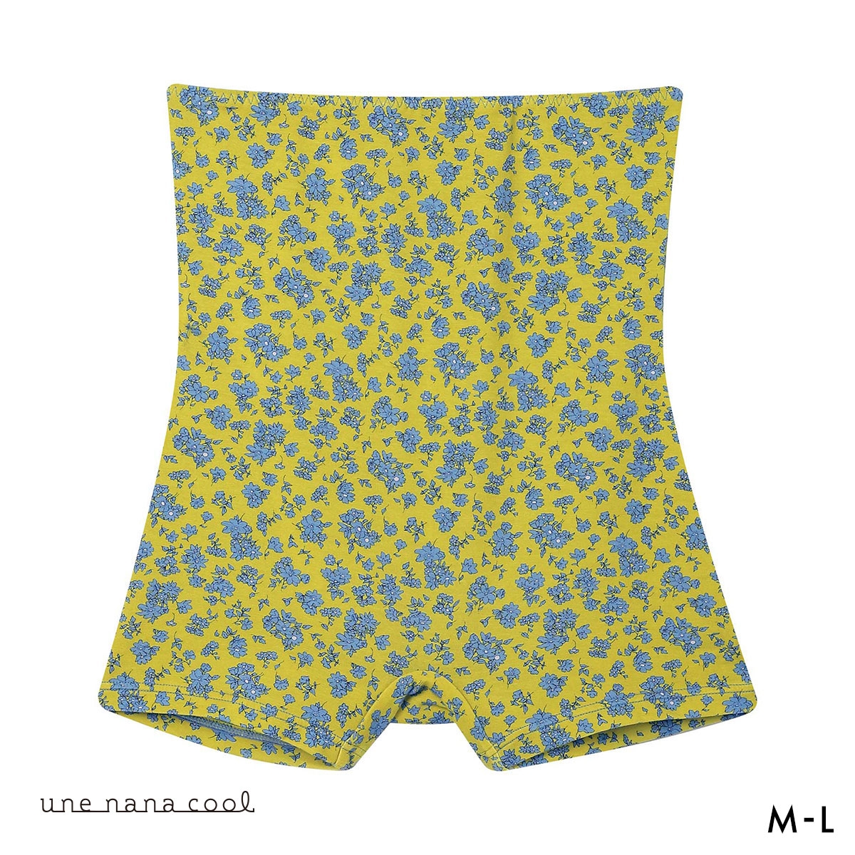 ウンナナクール une nana cool MADE WITH LIBERTY. FABRIC ハラマキ付きショーツ 単品(LE-レモン-M)