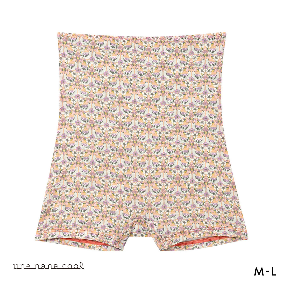 ウンナナクール une nana cool MADE WITH LIBERTY. FABRIC ハラマキ付きショーツ(BE-ベージュ-M)