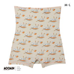 ウンナナクール MOOMIN × une nana cool ボーイレングスショーツ ハラマキ付きショーツ ムーミン 単品