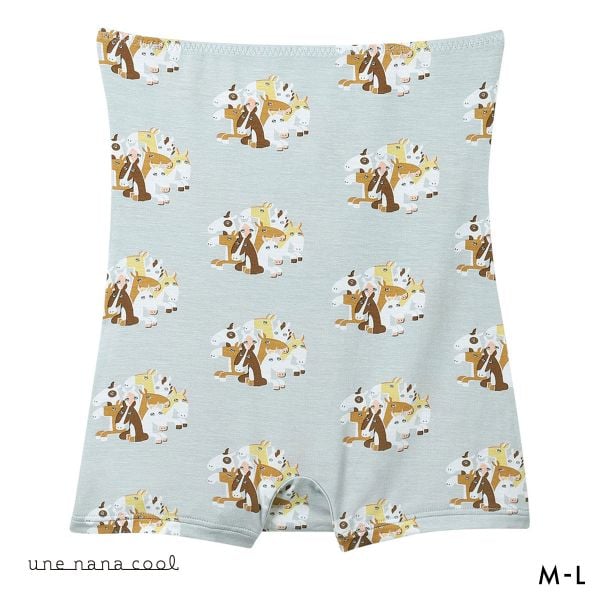 ウンナナクール 2026年お年賀「まるっとうまくいく」 ボーイレングスショーツ ハラマキ付きショーツ une nana cool