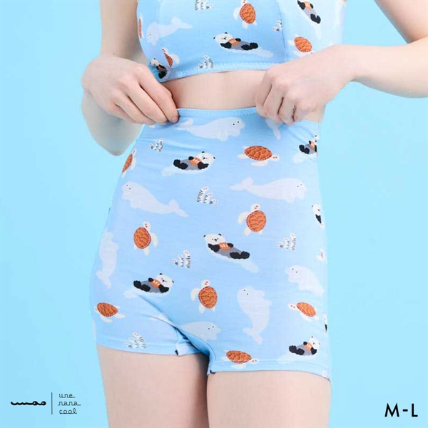 ウンナナクール umao × une nana cool ボーイレングスショーツ ハラマキ付きショーツ 単品
