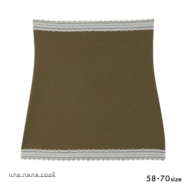 ウンナナクール 綿混 薄手ハラマキ une nana cool