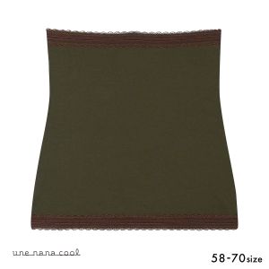 ウンナナクール 綿混 薄手ハラマキ une nana cool