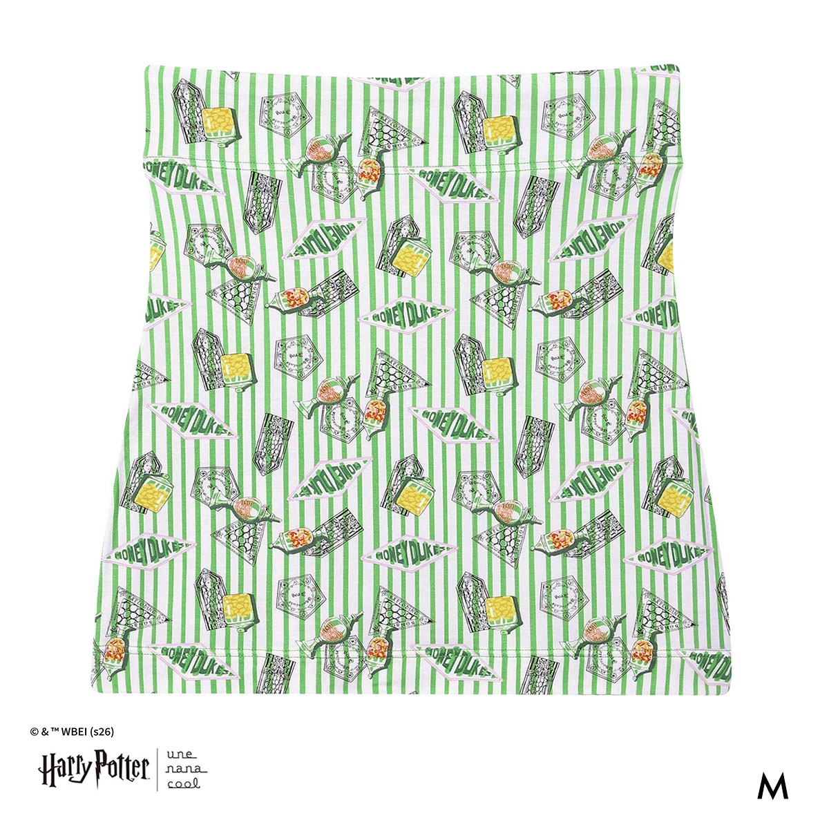 ハリー・ポッター × ウンナナクール Harry Potter ハラマキ 腹巻き une nana cool(ME-メロン-M)