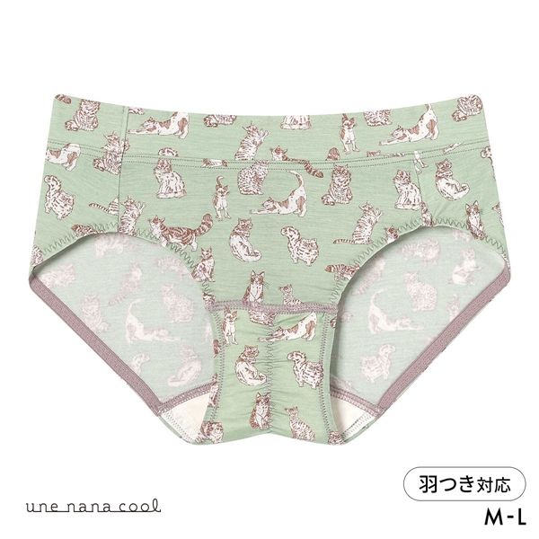 ウンナナクール une nana cool MADE WITH LIBERTY. FABRIC サニタリーショーツ 羽つきナプキン対応 単品