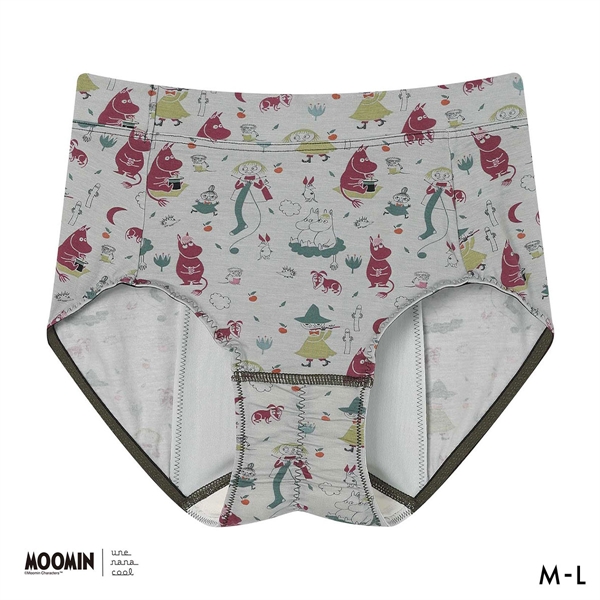 ウンナナクール MOOMIN × une nana cool ナイト用 サニタリーショーツ ムーミン
