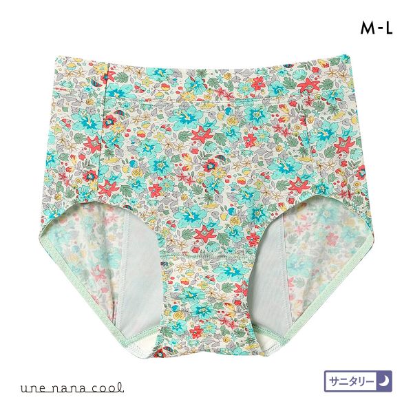 ウンナナクール une nana cool MADE WITH LIBERTY. FABRIC ナイト用 サニタリーショーツ 単品