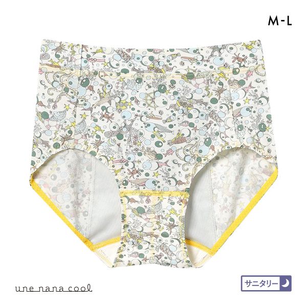 ウンナナクール une nana cool MADE WITH LIBERTY. FABRIC ナイト用 サニタリーショーツ 単品
