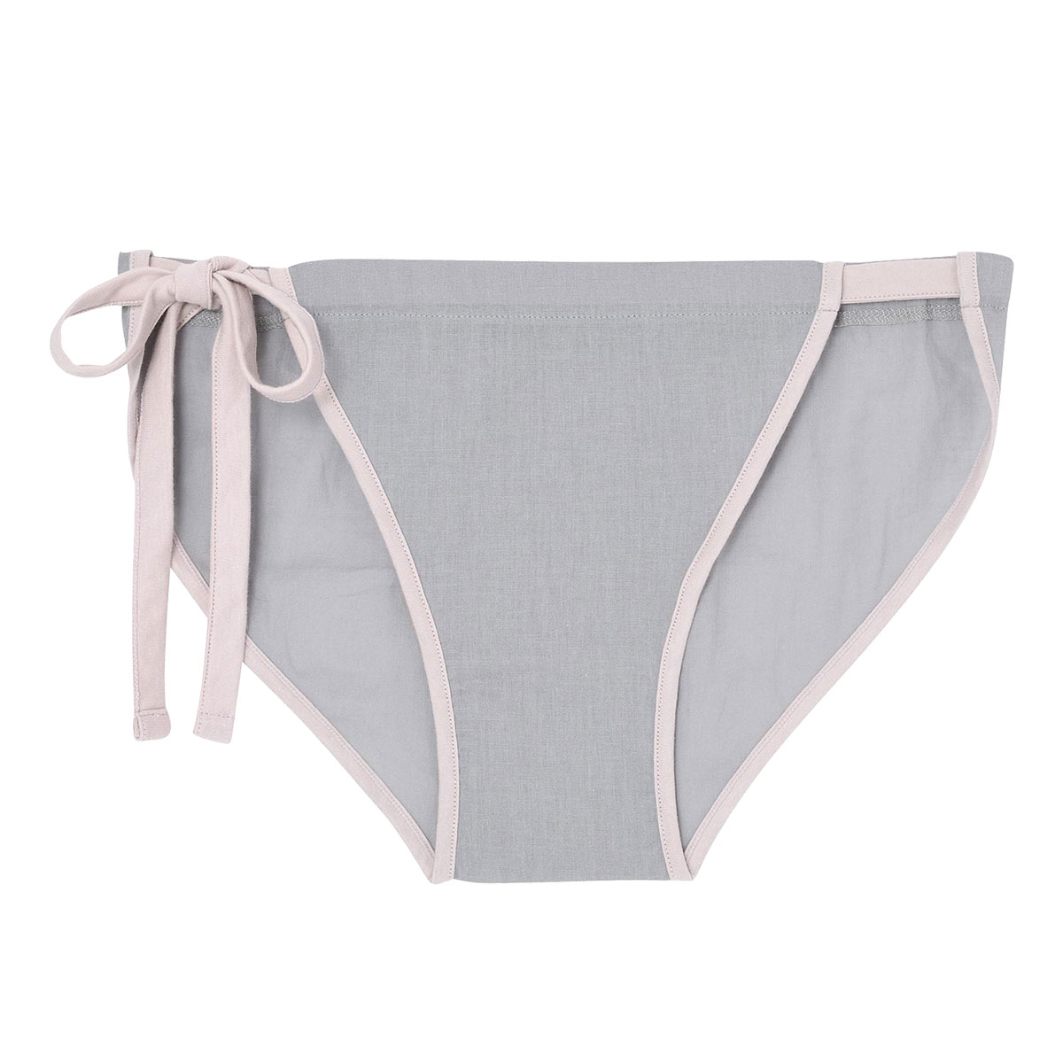 ウンナナクール une nana cool ななふん ふんどし サイド紐ショーツ(GY-グレー-M-L)